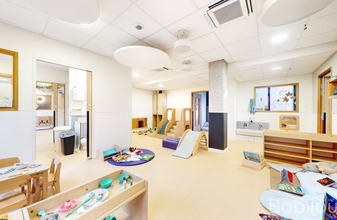 Espace de jeu de la crèche Babilou 