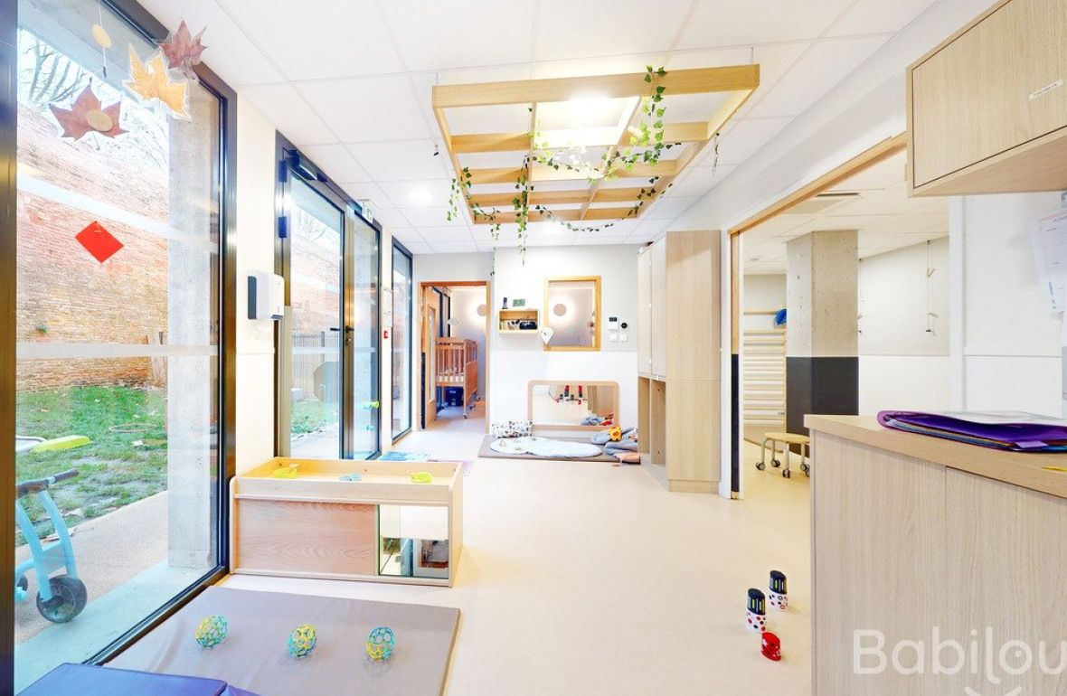 Espace de jeu en crèche Babilou