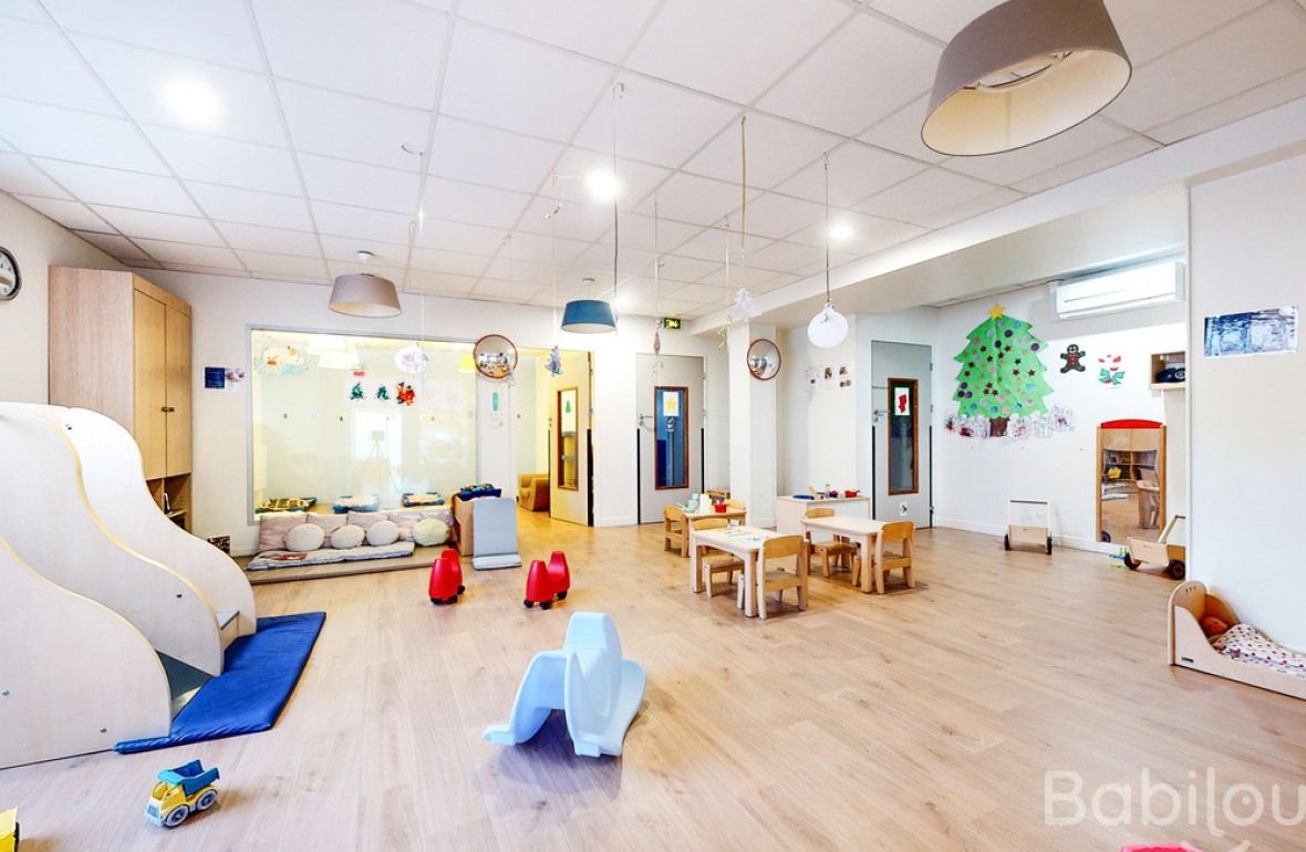 Espace de jeu en crèche Babilou