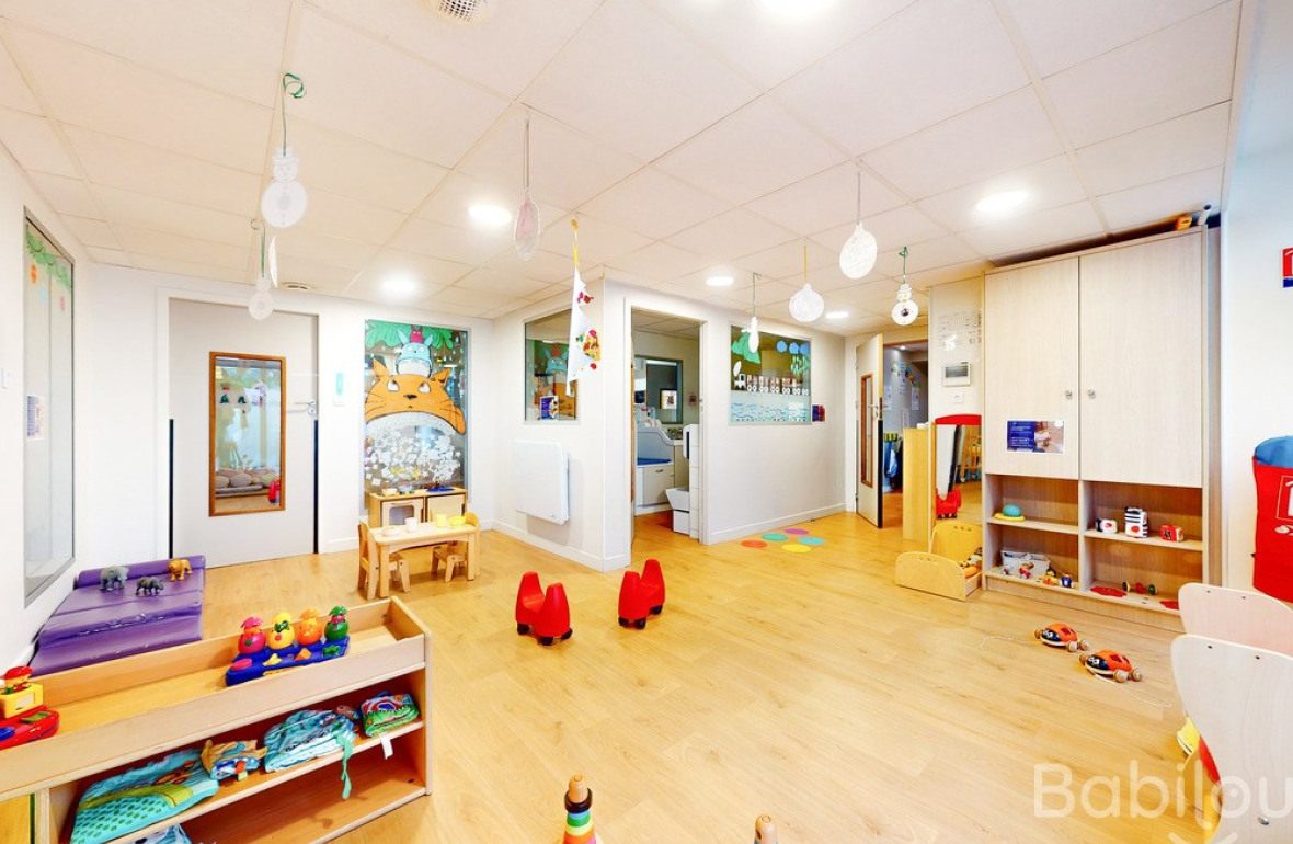 Espace de jeu en crèche Babilou