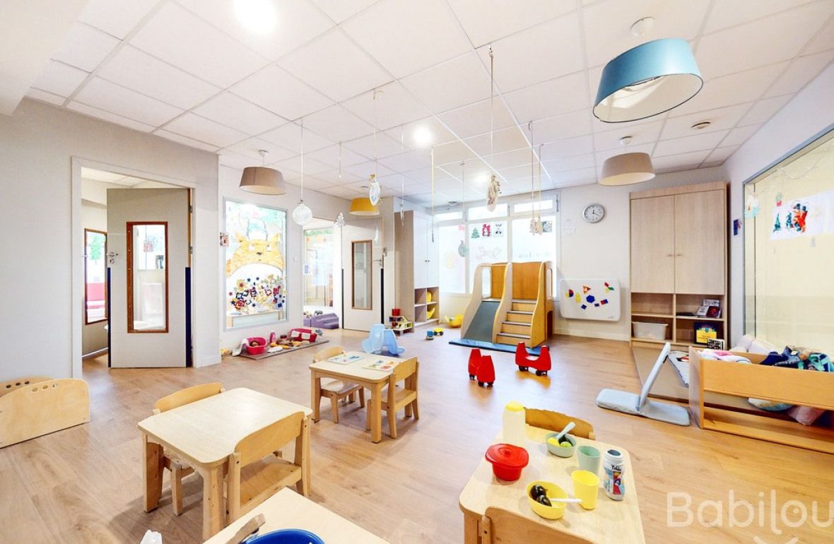 Espace de jeu en crèche Babilou