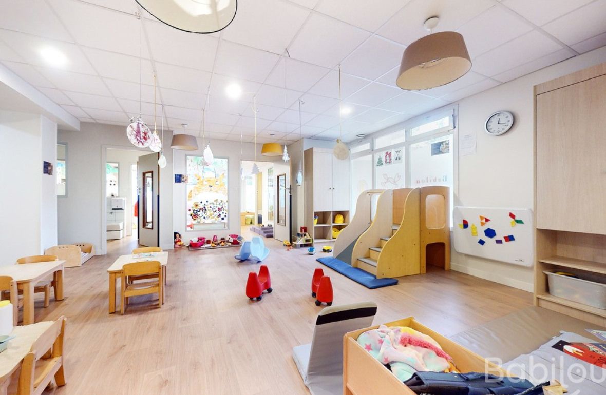 Espace de jeu en crèche Babilou