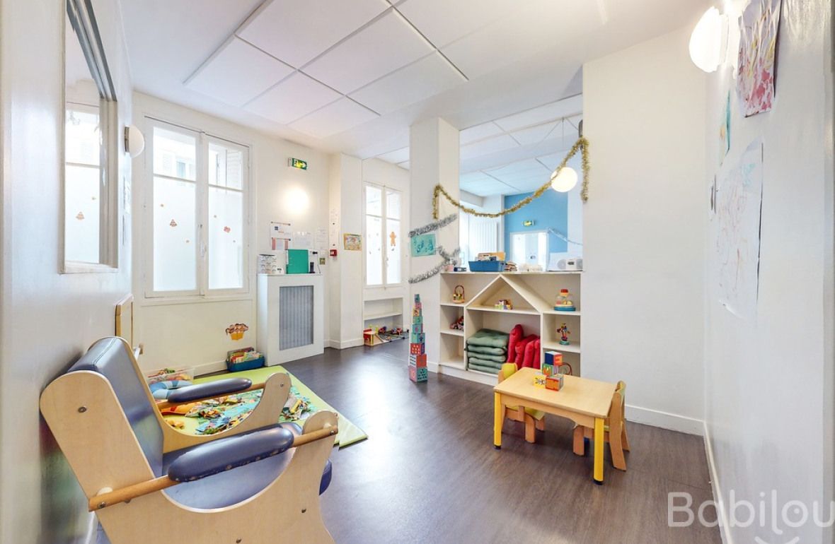 Espace de jeu en crèche Babilou