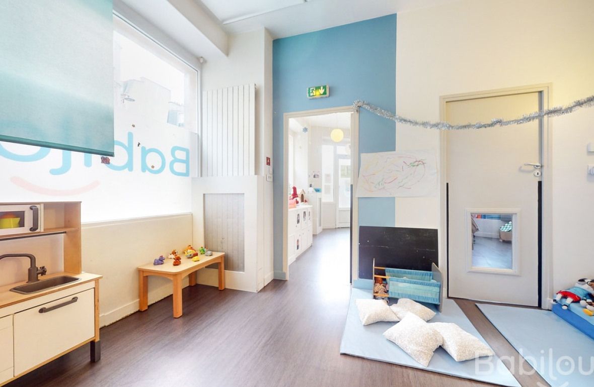 Espace de jeu en crèche Babilou