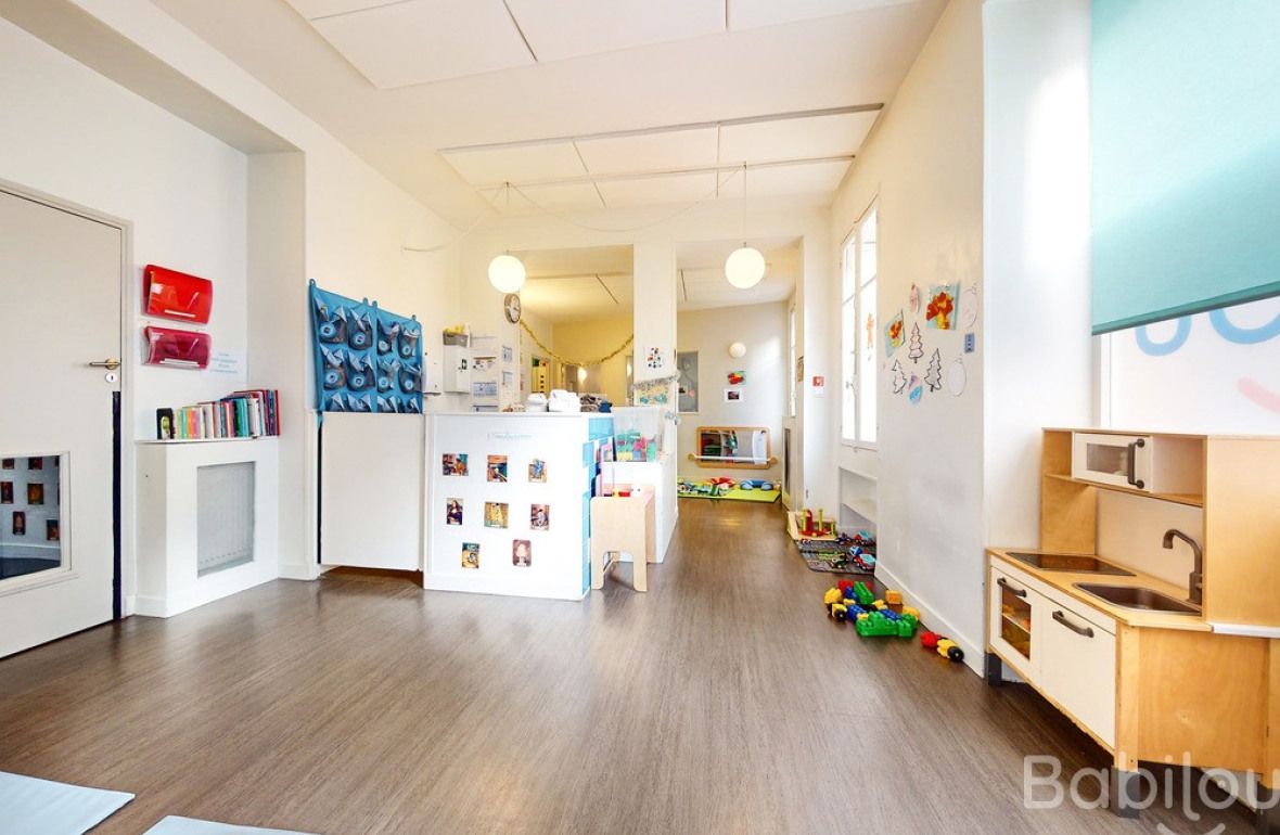 Espace de jeu en crèche Babilou