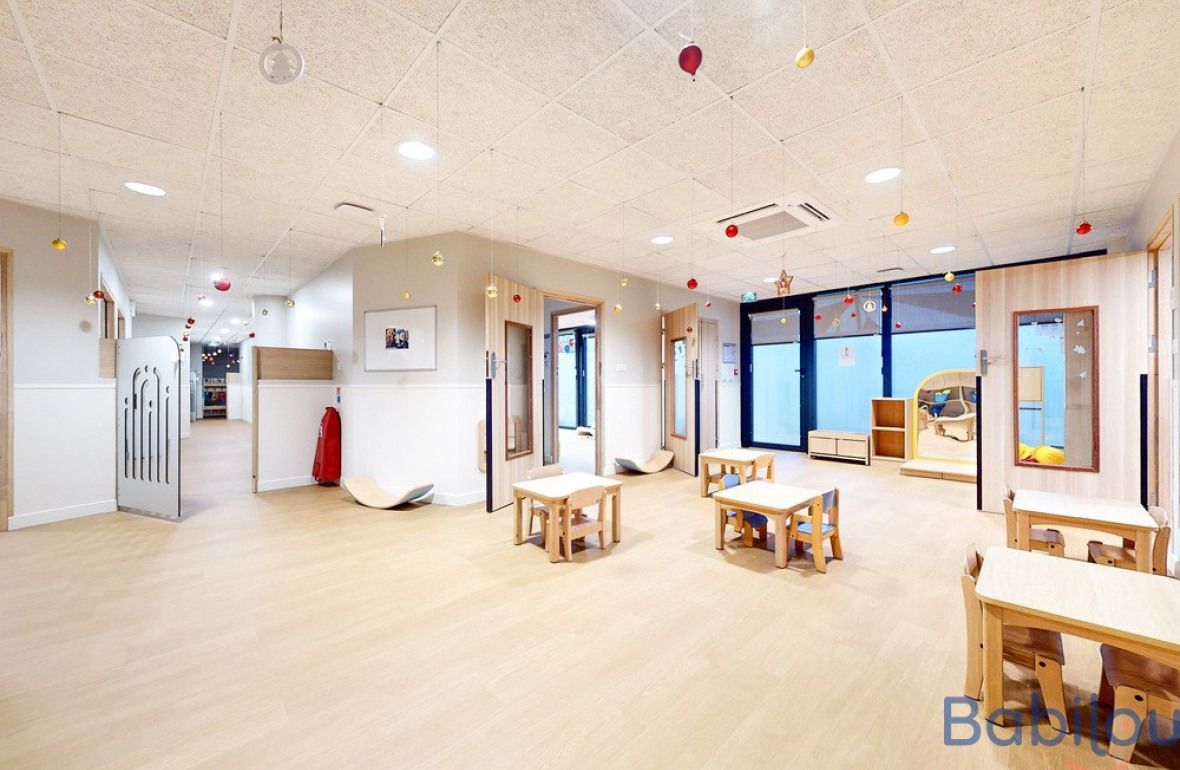 Espace de jeu en crèche Babilou