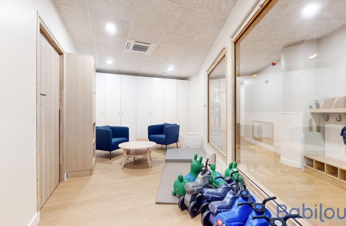 Espace de rangement en crèche 