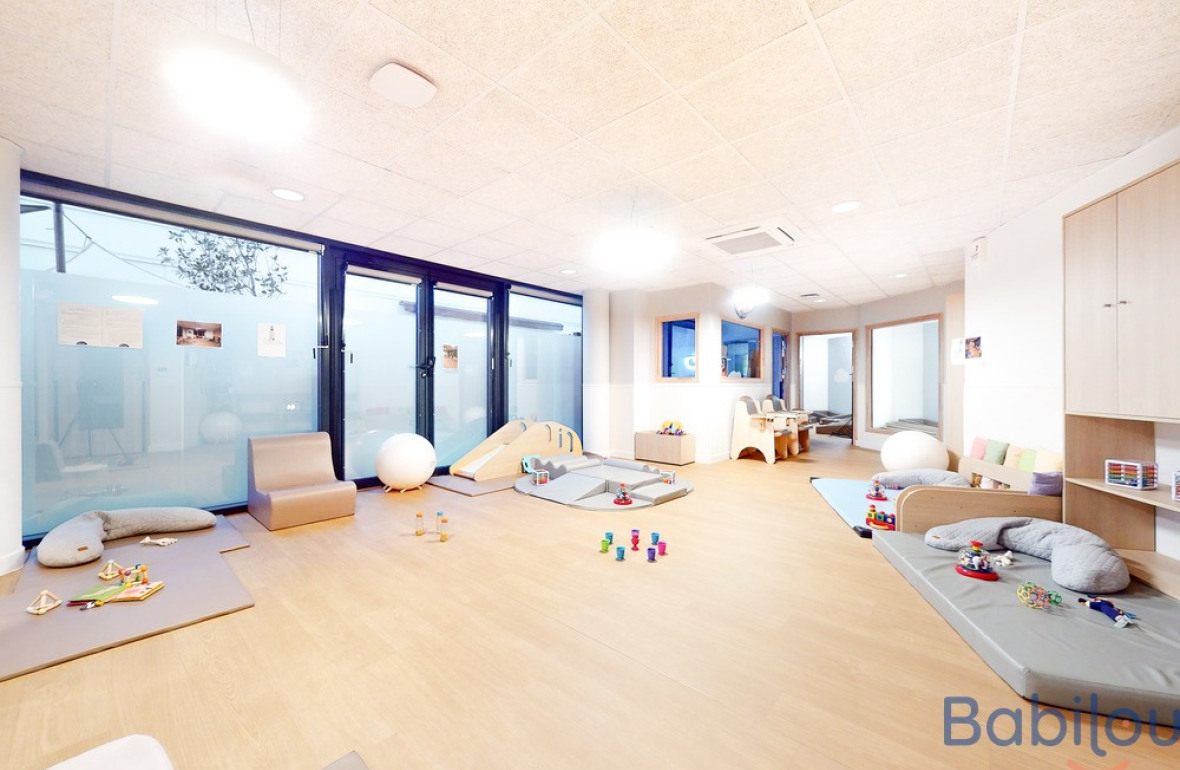 Espace de jeu en crèche Babilou