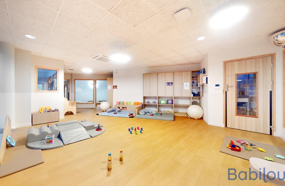 Espace de jeu en crèche Babilou