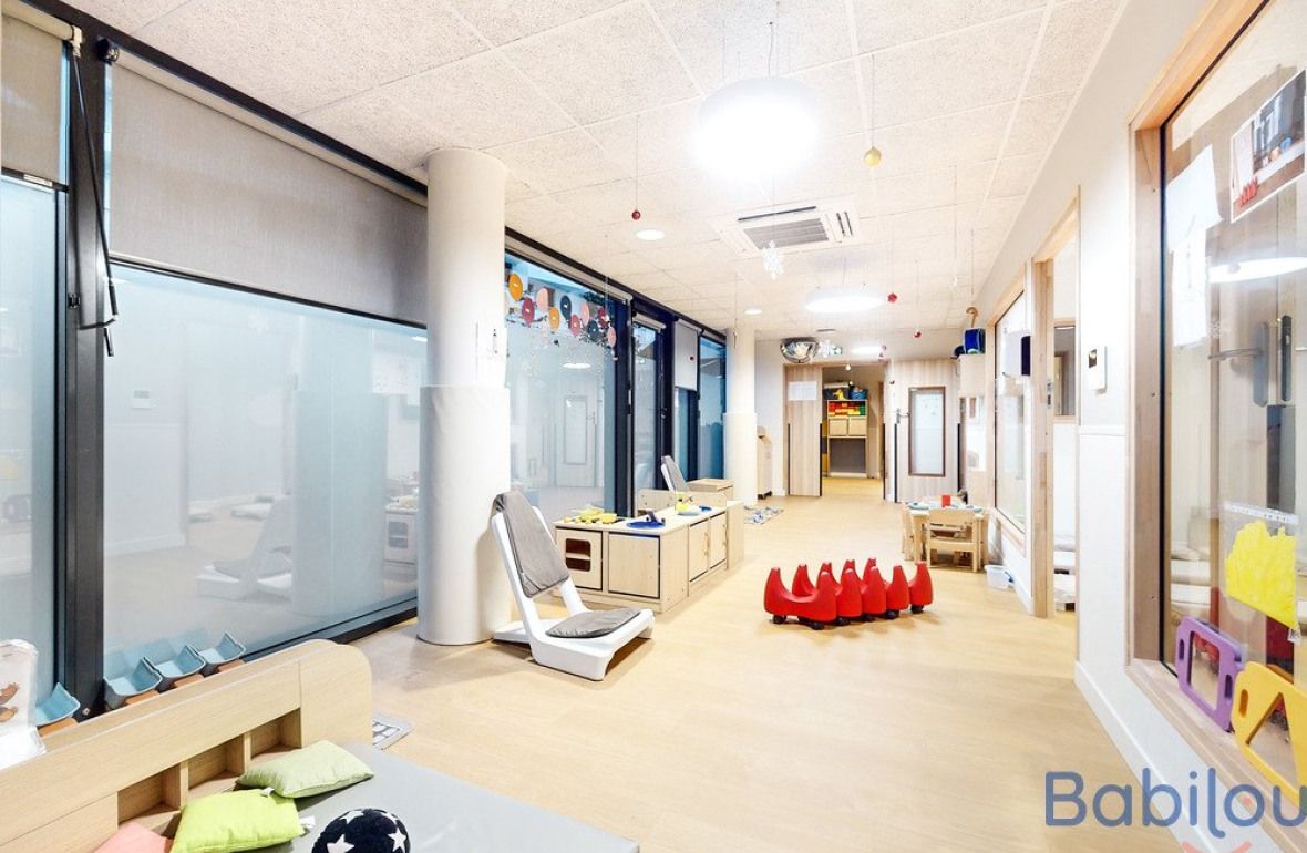 Espace de jeu de la crèche Babilou 