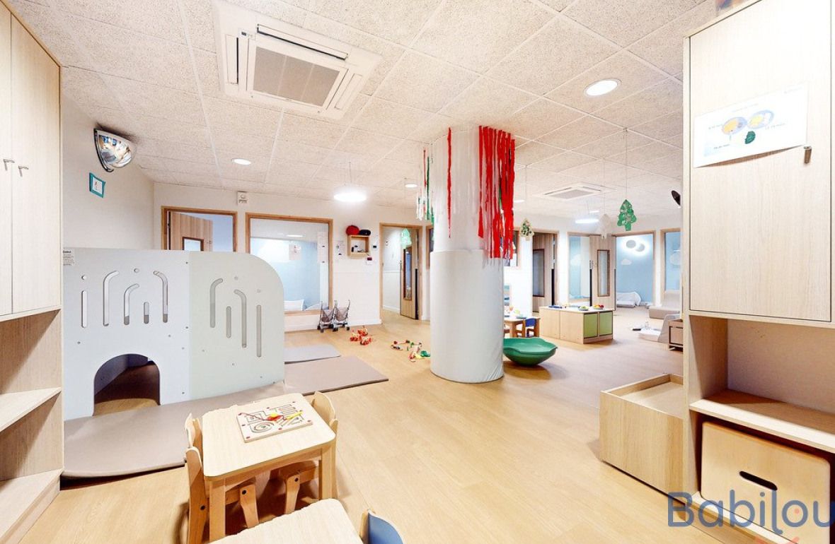 Espace de jeu en crèche Babilou