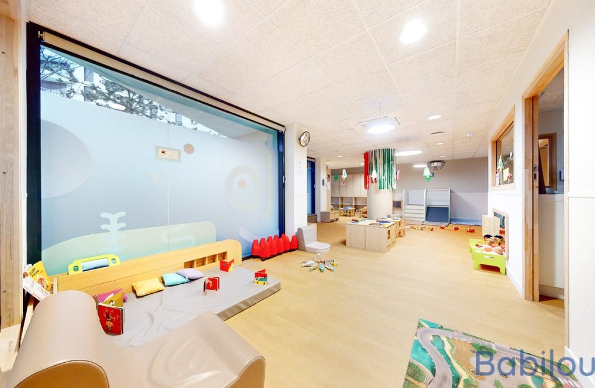 Espace de jeu en crèche Babilou