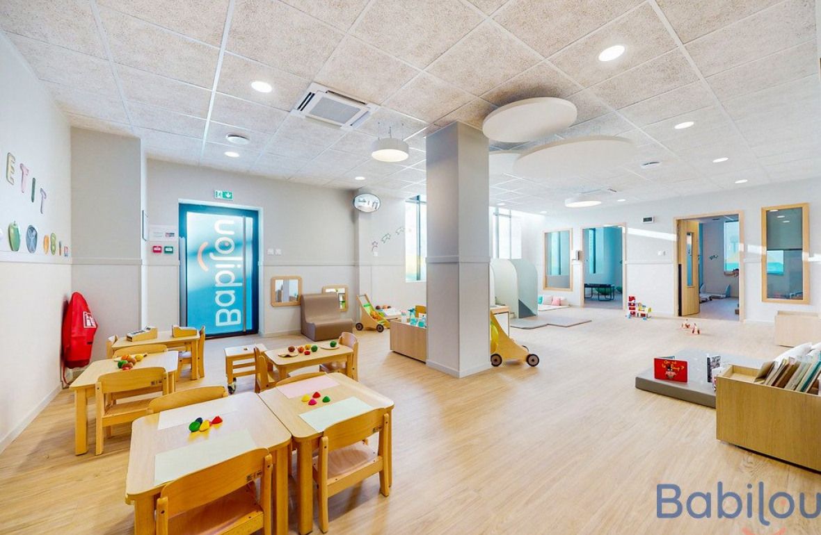 Espace de jeu en crèche Babilou