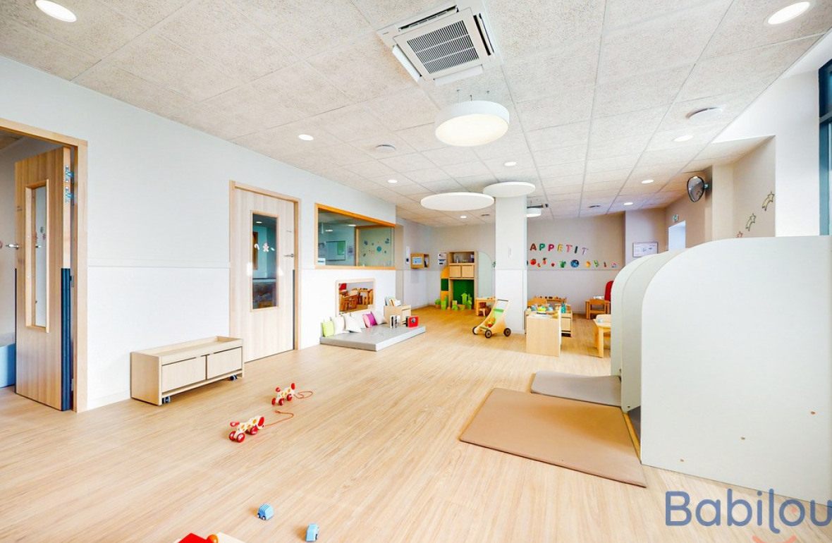 Espace de jeu en crèche Babilou