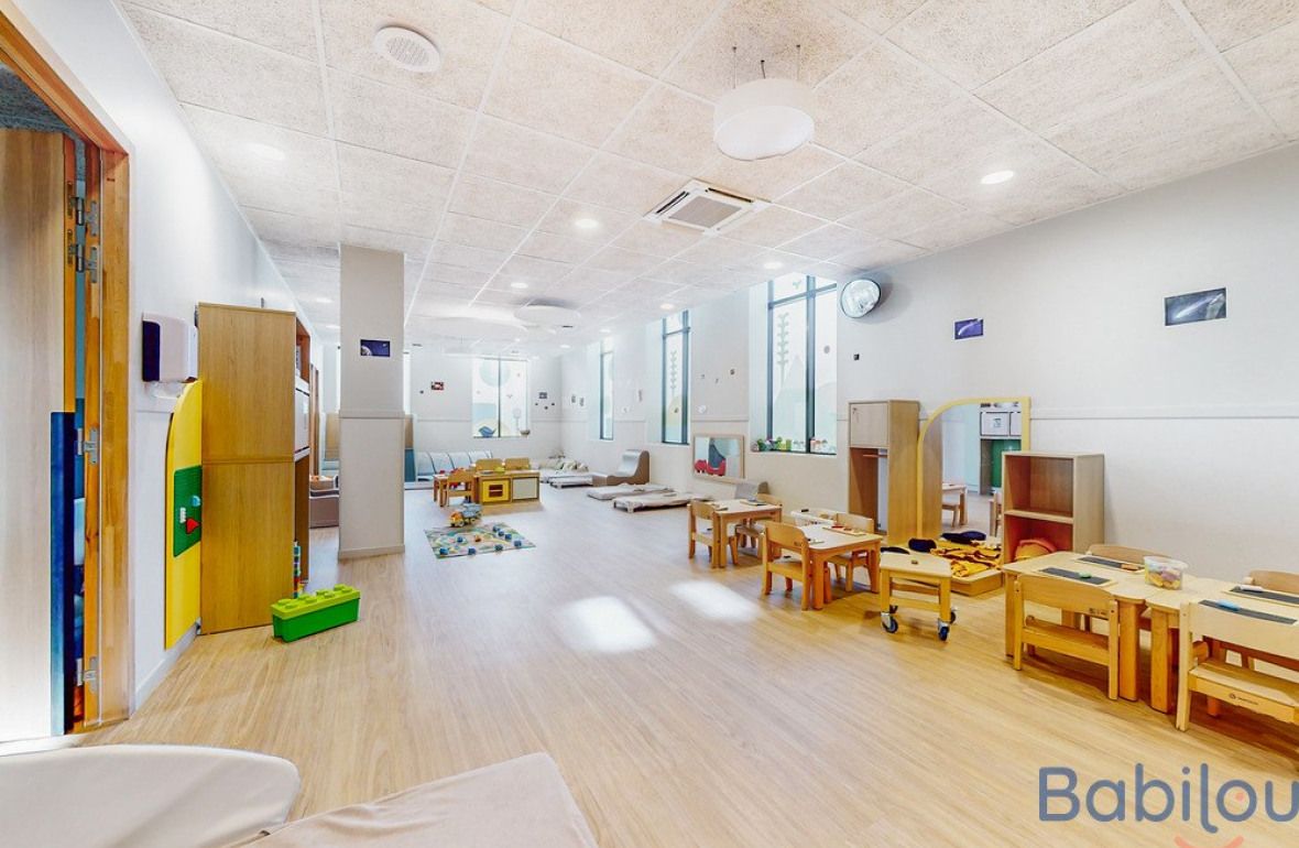 Espace de jeu en crèche Babilou