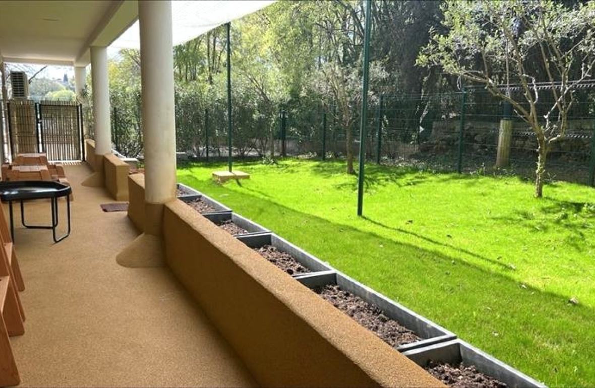 Jardin de la crèche Babilou Antibes Deuxième Avenue