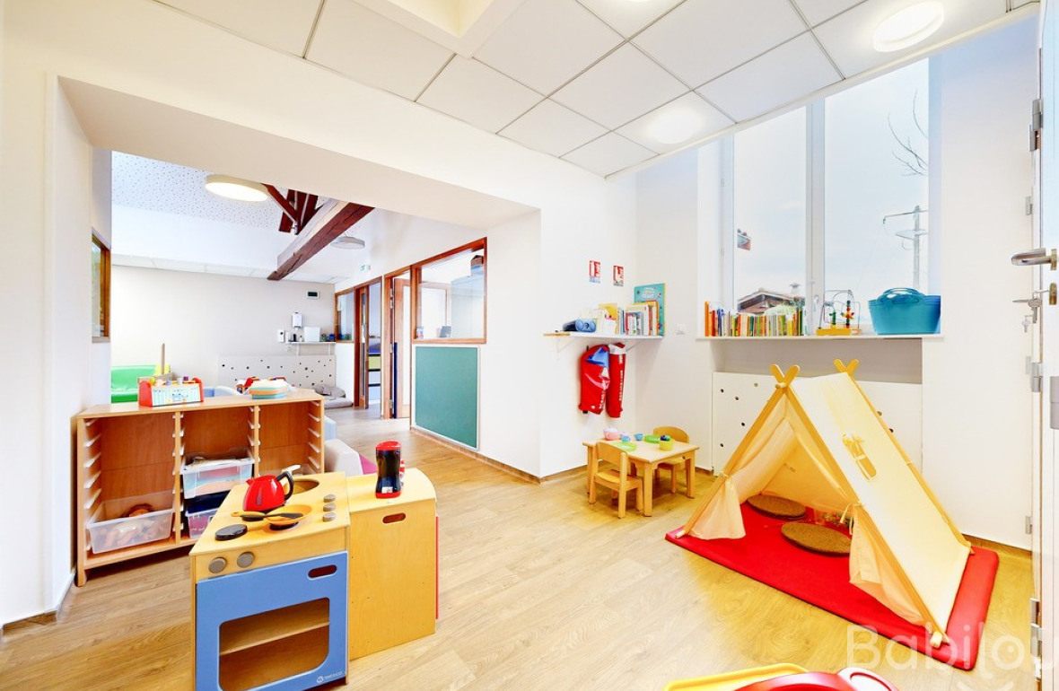 Espace de jeu en crèche Babilou