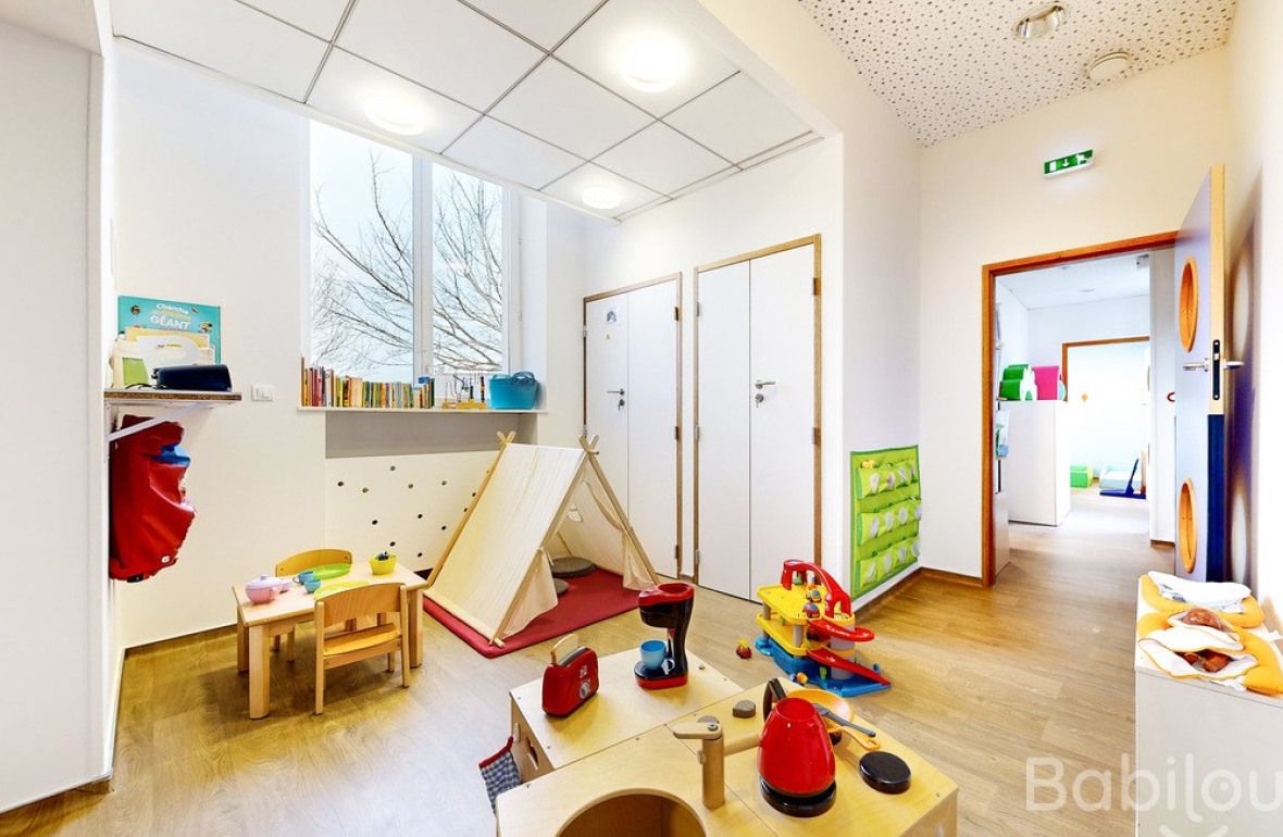 Espace de jeu en crèche Babilou