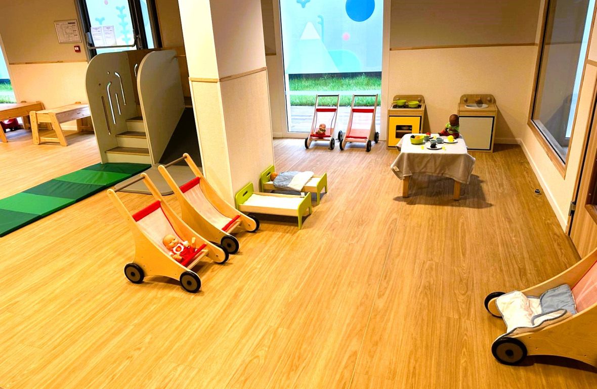 Jeux et jouets au sein de la Crèche Babilou Eragny Guichard