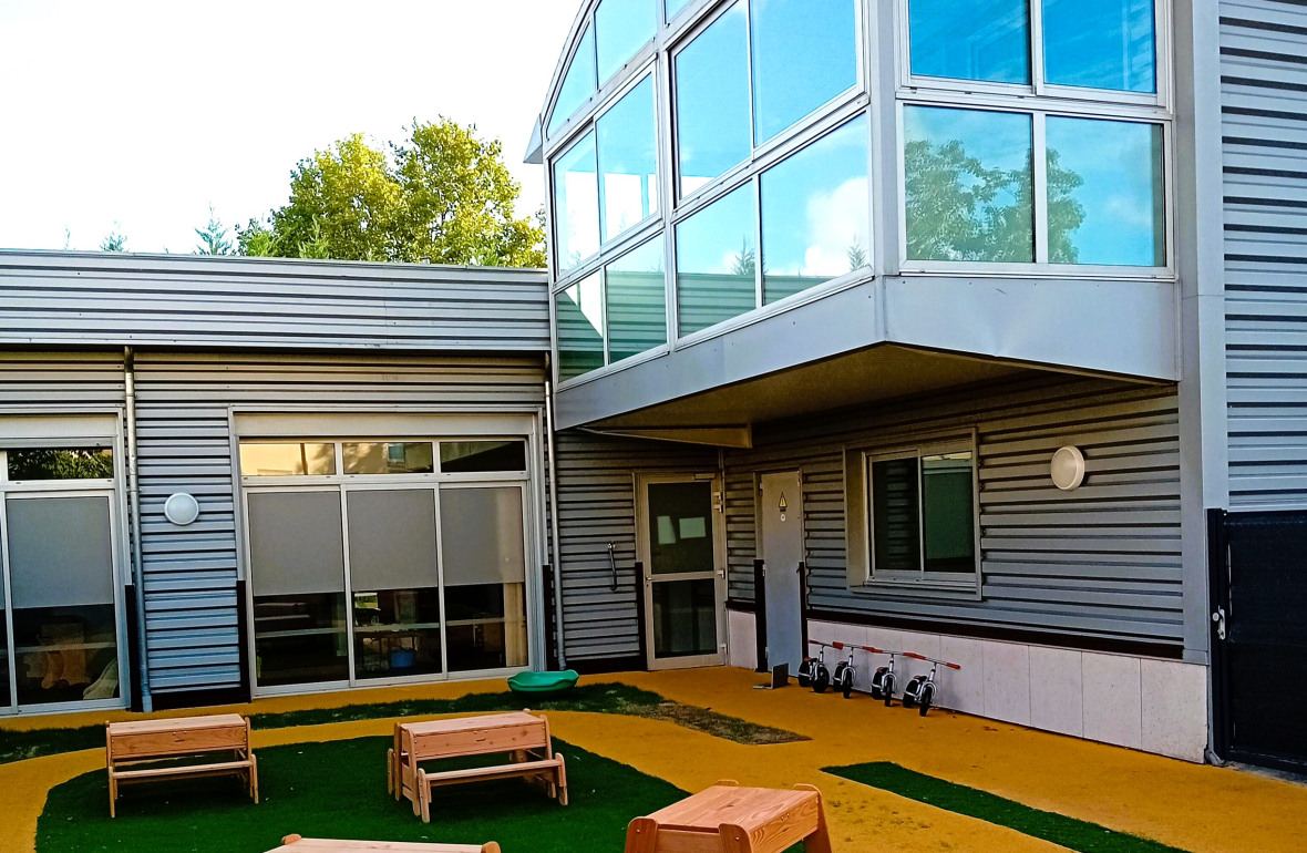 Vue extérieure de la Crèche Babilou Le Pecq Sartrouville