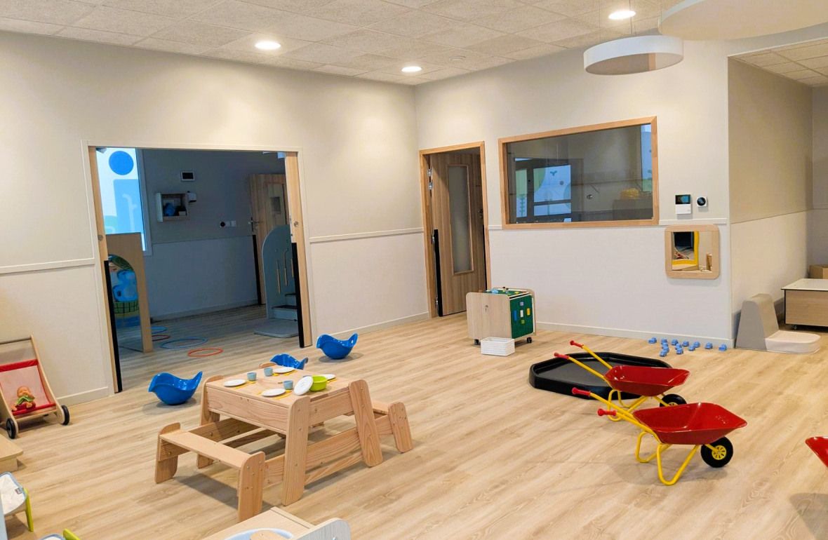 Section d'éveil de la Crèche Babilou Cergy La Constellation