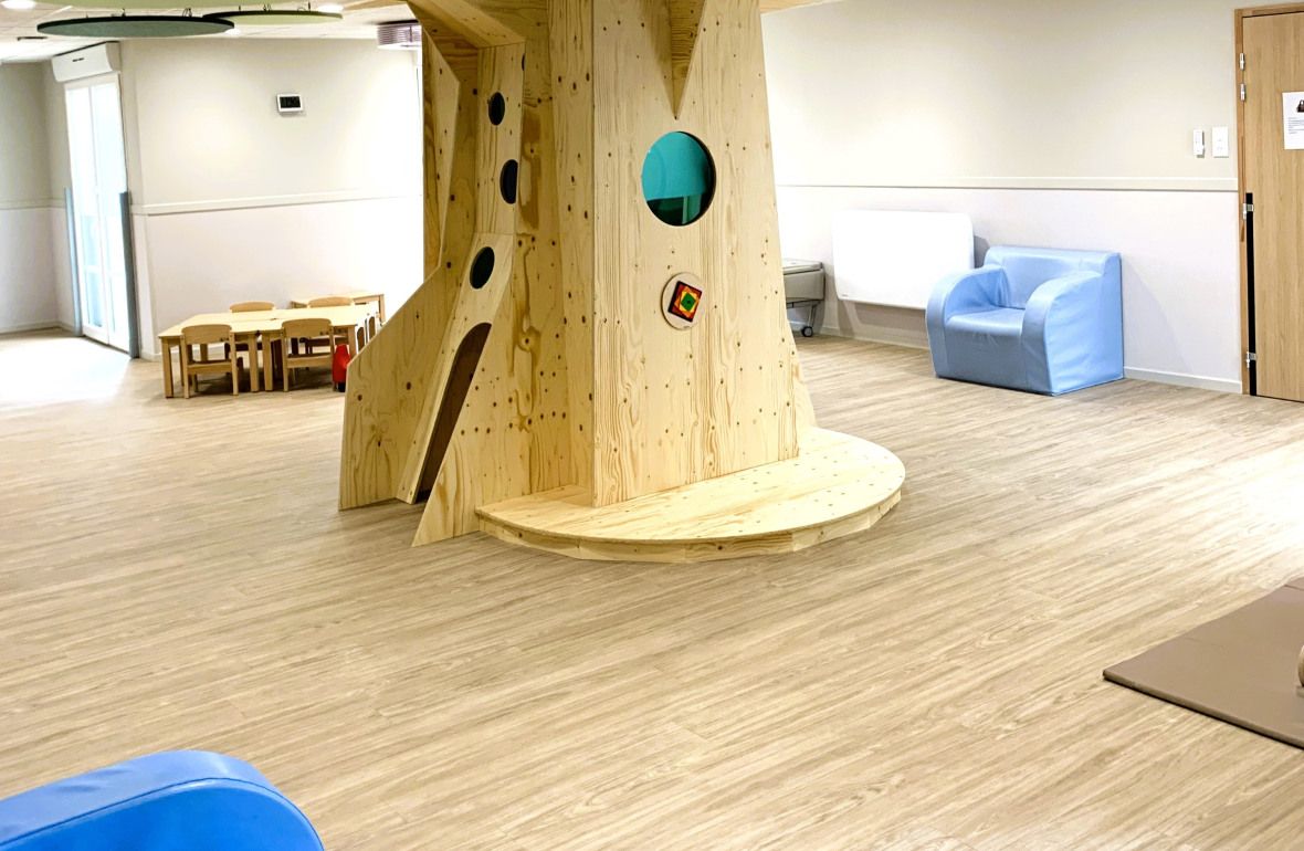 Salle d'activité au sein de la Crèche Babilou Levallois Vergniaud 