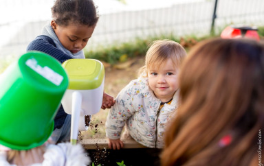 Bannière - Initiative jardinage en crèche - Babilou