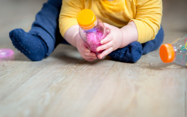 Bannière - Activité bouteilles sensorielles - Babilou