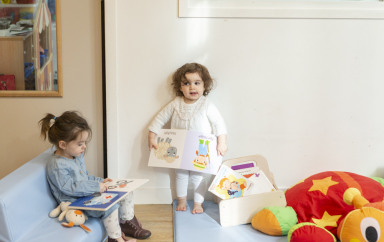 Enfants lecture creche babilou