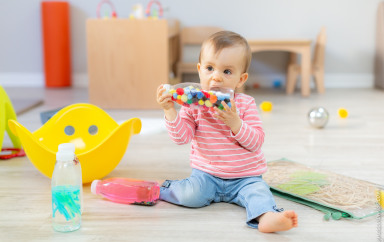 8 petits jeux pour mains de bébé