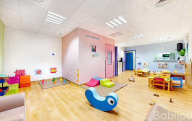 Espace de jeu en crèche Babilou