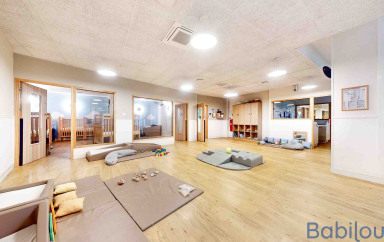 Intérieur de la crèche Babilou Paris Alésia