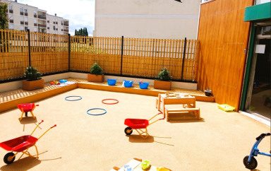 Extérieur de la crèche Babilou Franconville Marais