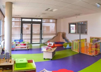 Salle de jeu de la crèche Framboisine Antony
