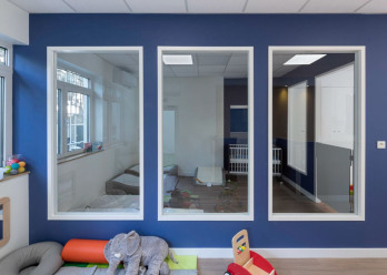 Dortoir de la crèche Les P'tits Pousses Ablon