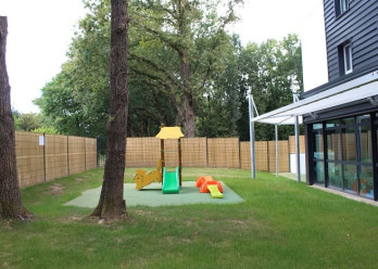 Jardin de la crèche Na ! Nantes Nord