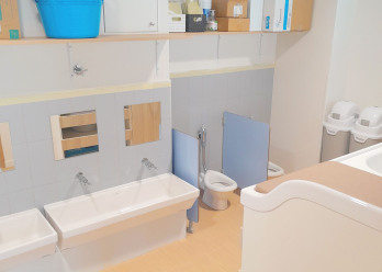 Sanitaires enfant de la crèche Babilou Poissy Paix
