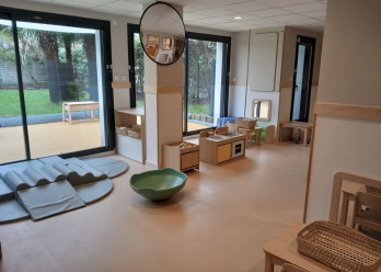 Intérieur de la micro-crèche Babilou Enghien Division Leclerc