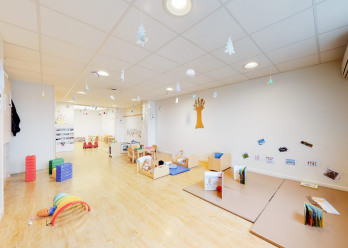 Salle d'axctivité de la crèche Babilou Saint-Priest Pic et Colegram