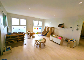 Salle d'éveil de la crèche Babilou Esbly Aulnoyes