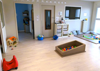 Différents jeux au sein de la crèche Esbly Aulnoyes