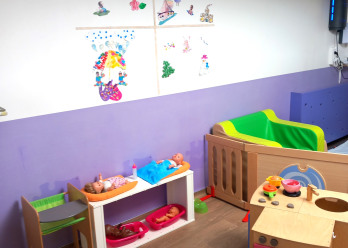 Décorations au sein de la crèche Babilou Eveux Eglise