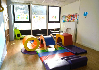 De nombreux jeux d'éveil et de motricité au sein de la crèche Babilou Grenoble Schuman