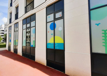 Devanture de la crèche Babilou Clamart Serpis
