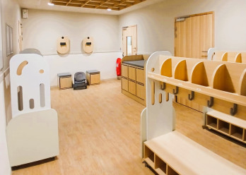 Entrée de la crèche Babilou Nogent Sémard