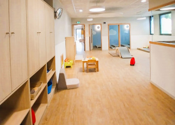 Rangement et vue d'ensemble de la crèche Babilou Nogent Sémard