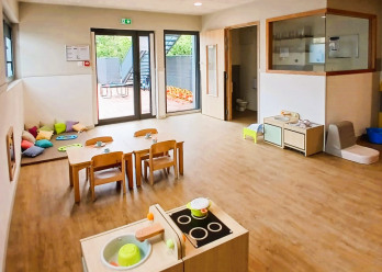 Différents jeux d'imitation au sein de la crèche Babilou Nogent Sémard