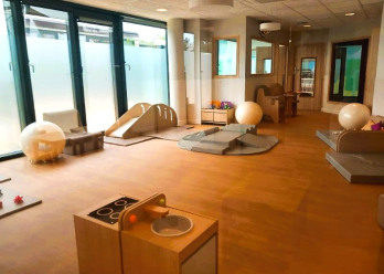 Espace de jeux au sein de la crèche Babilou Clichy Liberté