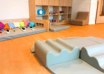 Pôle de jeux d'éveil au sein de la crèche Babilou Clichy Liberté