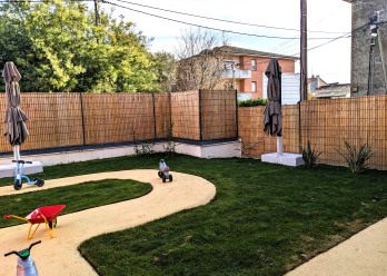 Jardin de la crèche Babilou Toulouse Chaussas